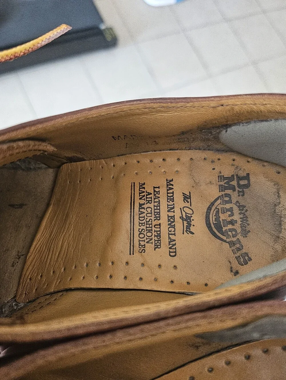 Vintage Dr. Martens Made In England Womens Size 6